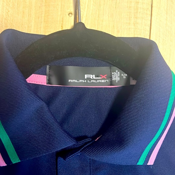 Girls size XL 16 Ralph Lauren RLX sleeveless polo top - Picture 2 of 6